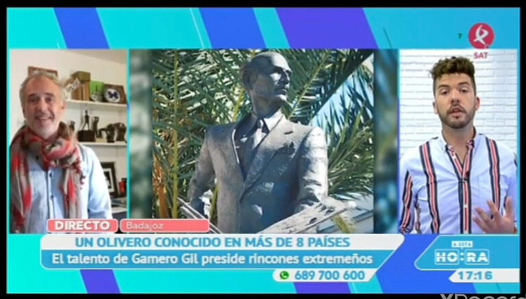 Entrevista a Gamero Gil en Canal Extremadura TV