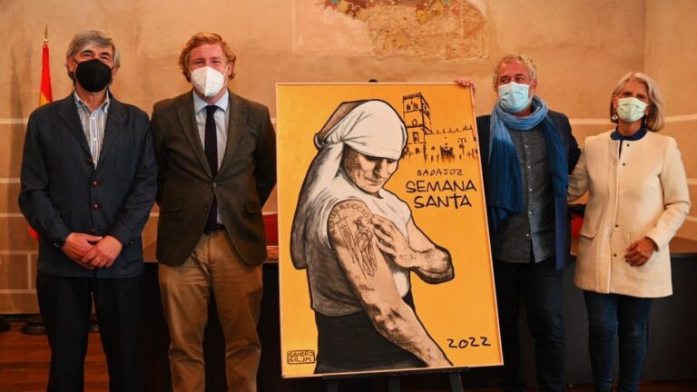 Gamero Gil diseña el Cartel Oficial de la Semana Santa de Badajoz